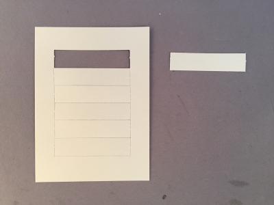 Western Electric Paper Number Card - 2500/2554 - Lot of 6