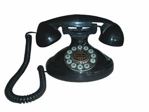 Christie 1921A Decorator Phone BLACK