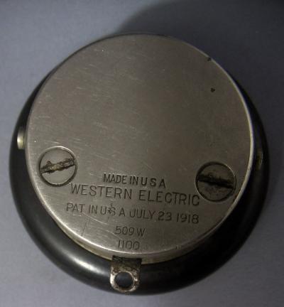 Western Electric - Watch Case Receiver - 509W