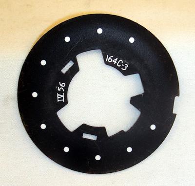 Western Electric 164C-3 Dial Plate - Black