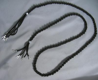 Cord - Handset - Cloth Covered - Braided - 4 Conductor