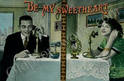 Be my Sweetheart Postcard