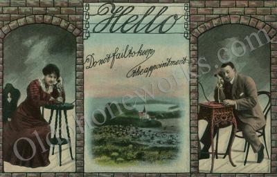 Vintage Appointment Reminder Postcard