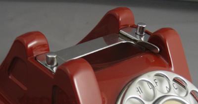 Automatic Electric Type 40 - Red - Chrome Trim