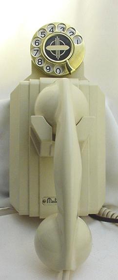 Ivory Kellogg 950 Wall Phone