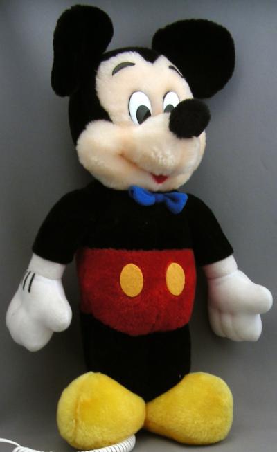 The Plush Mickey Mouse Phone!
