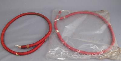 Cord - Cloth Covered - NOS - Red - two conductor