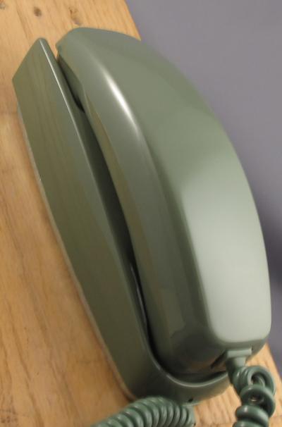 Trimline - Green - Rotary Dial Wall Phone