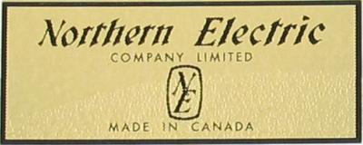 Water Decal - Northern Electric with Logo