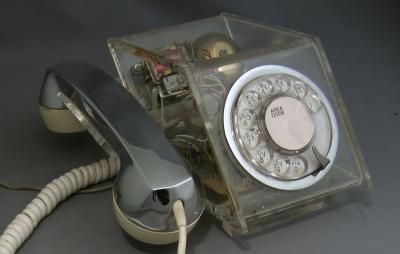 Teleconcepts Clear Petite Telephone