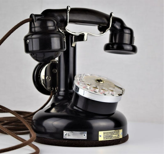 French Cradle Telephone/Mother in law receiver - Nickel