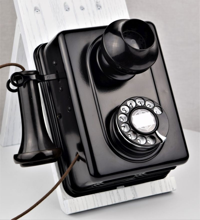 Automatic Electric Type 21 Wall Phone with Bulldog Transmitter