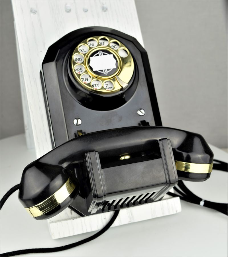 Automatic Electric Type 50 - Black - Brass Trim