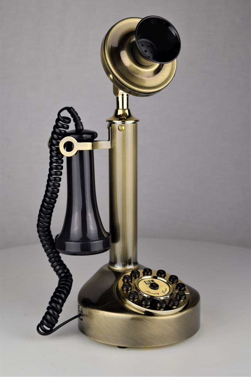 Reproduction Candlestick - Brushed Brass
