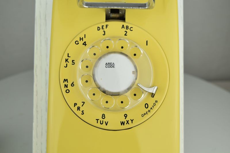 Western Electric 554 orders Yellow Wall Phone