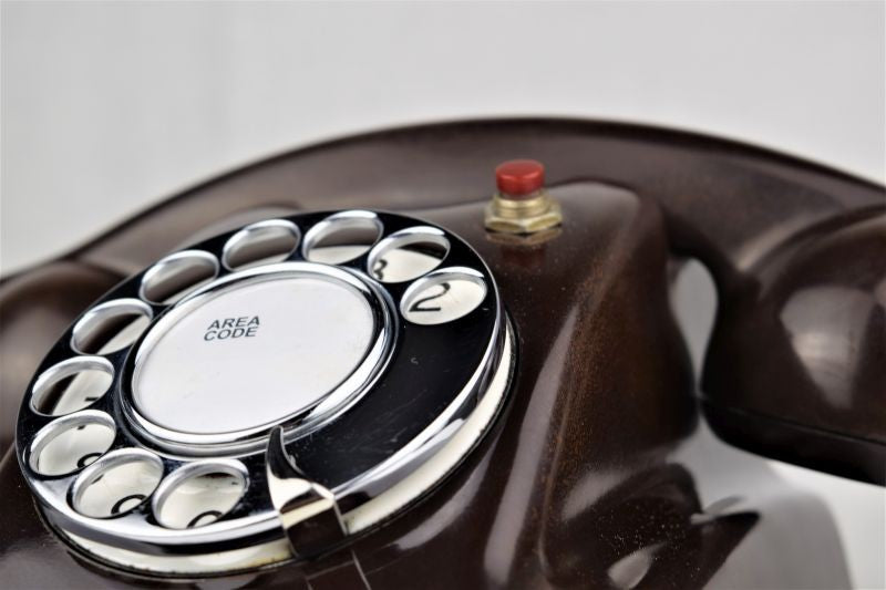 Kellogg Masterphone 1000 - AKA Redbar - Rare Brown Bakelite