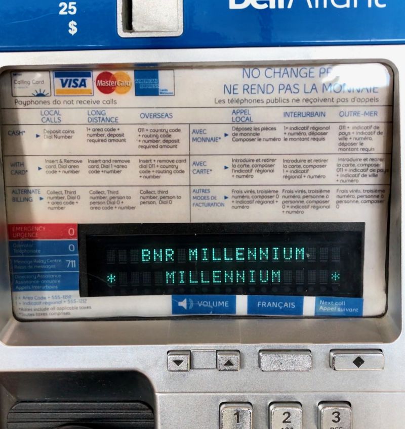 Northern Telecom Millennium Payphone
