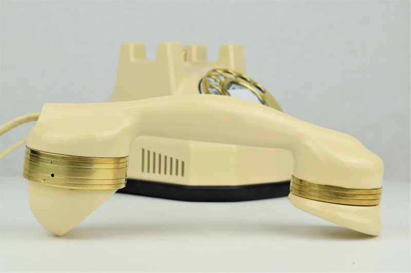 Automatic Electric Type 34 - Ivory with Brass Trim