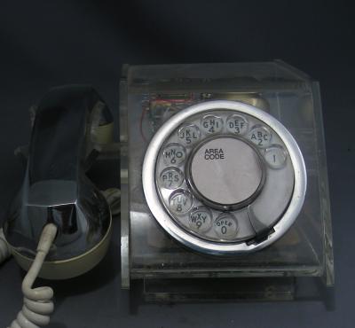 Teleconcepts Clear Petite Telephone