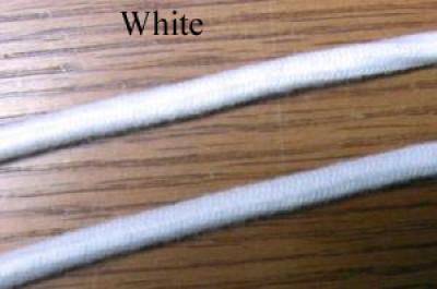 Cloth Covered Line Cord - Spades on Both Ends in Various Colors